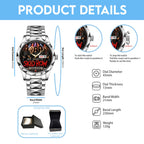 Skid Row 40th Anniversary Alloy Luxury Quartz Watch - TANTN24660