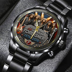 Foreigner 50th Anniversary Black Stainless Steel Watch - TANTN24665