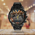 Foreigner 50th Anniversary Black Stainless Steel Watch - TANTN24665