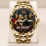 No Doubt 40th Anniversary Alloy Luxury Quartz Watch - TANTN24668