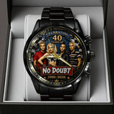 No Doubt 40th Anniversary Black Stainless Steel Watch - TANTN24669