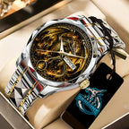 Frost Dragon Alloy Luxury Quartz Watch - TANTN24707