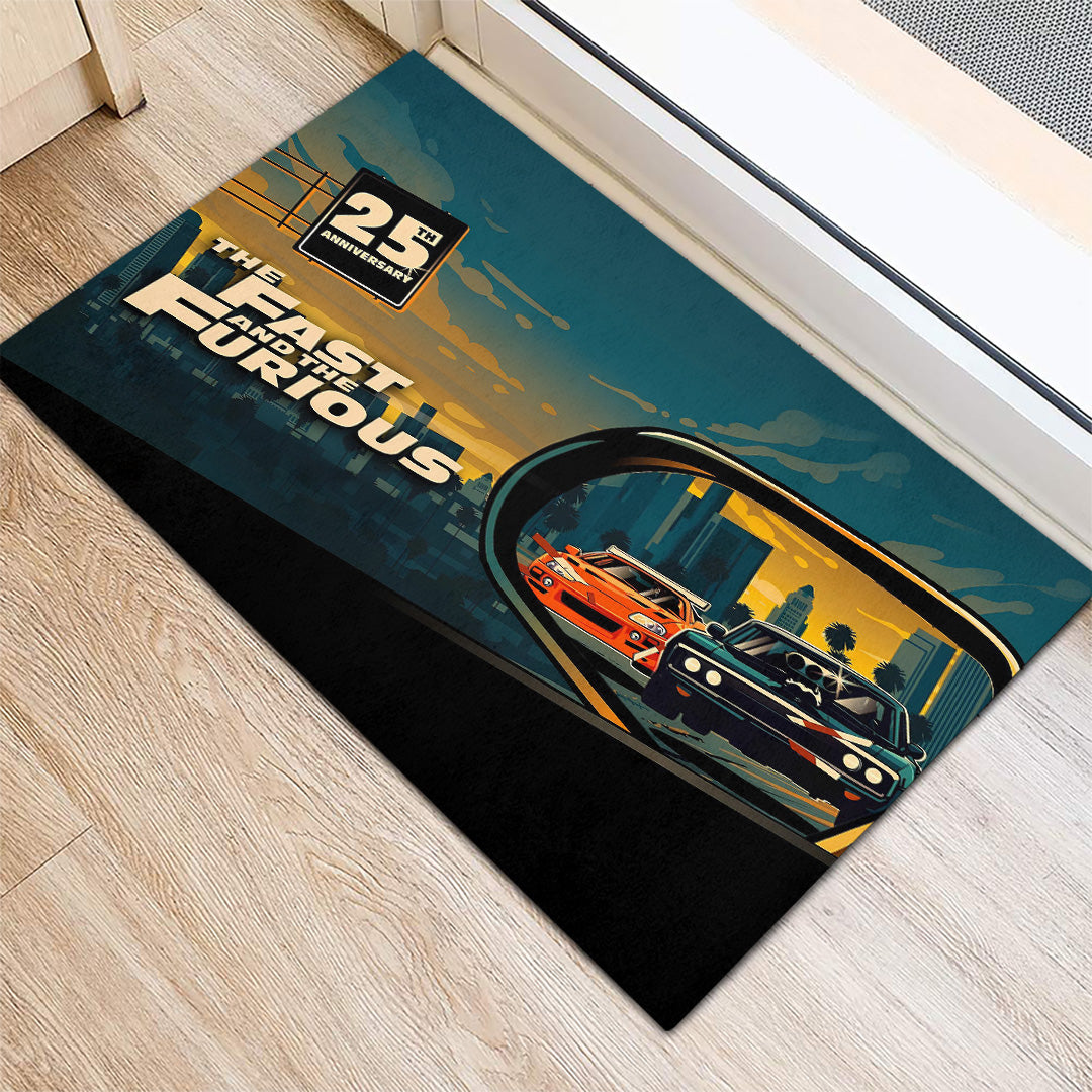 Fast & Furious 25th Anniversary Doormat – TANTN24787