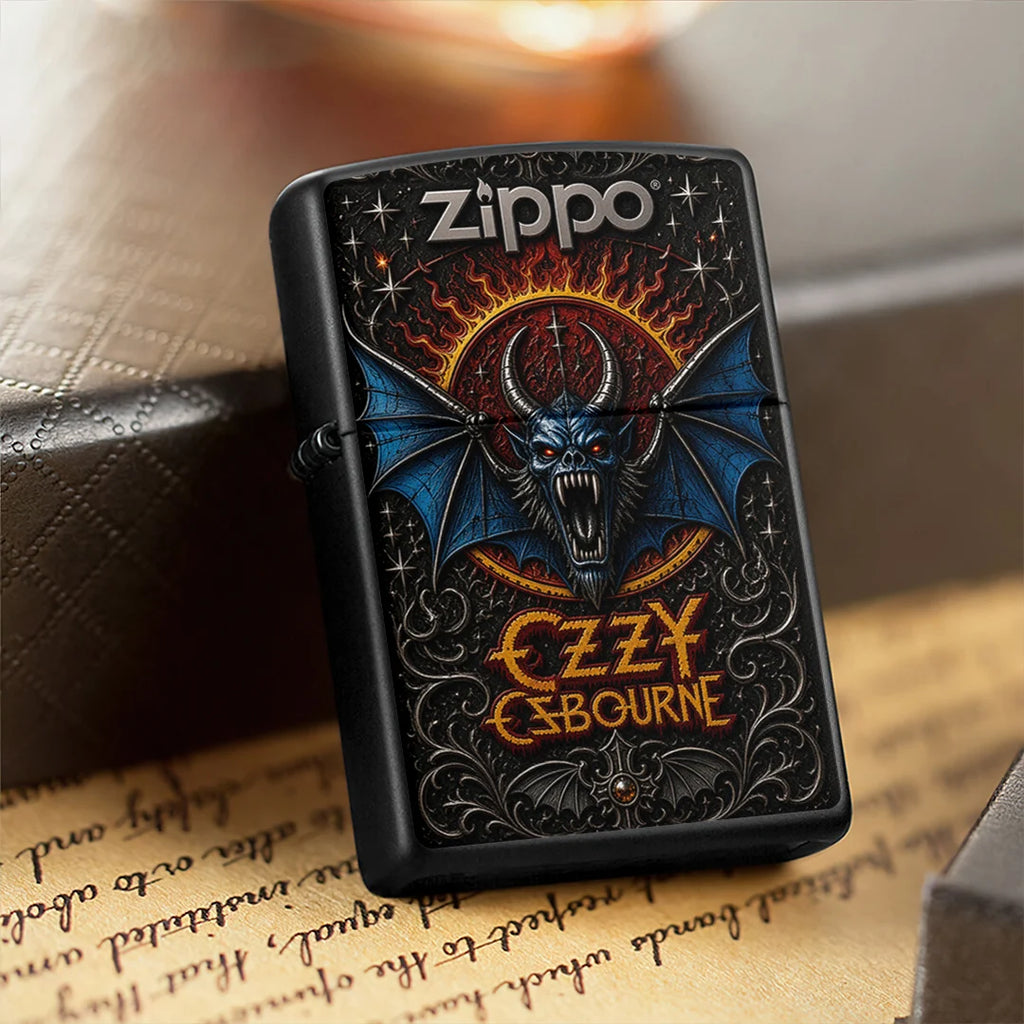 Ozzy Osbourne Zippo Lighter Case (No Insert) – TANTN24987