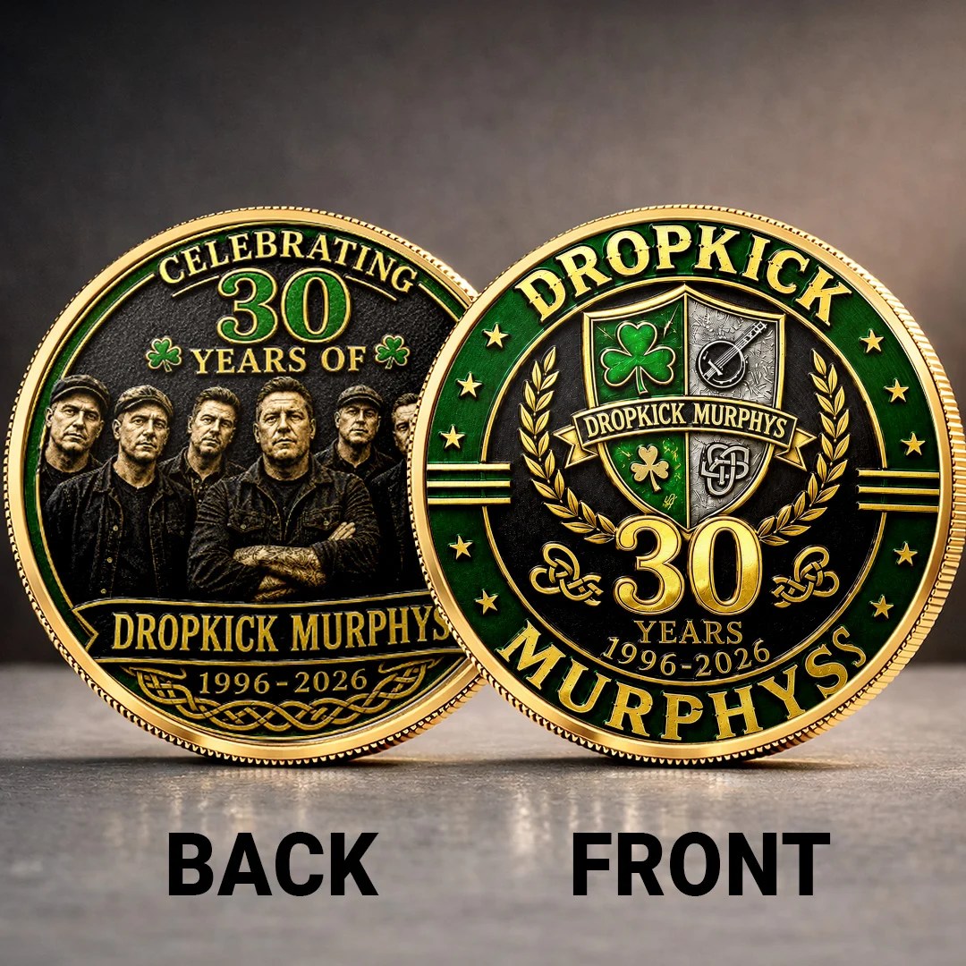 Dropkick Murphys 30th Anniversary Commemorative Coin – TANTN25023