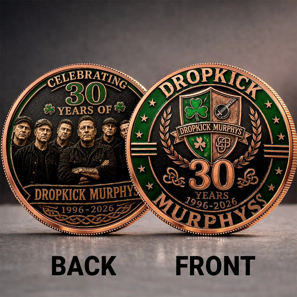 Dropkick Murphys 30th Anniversary Commemorative Coin – TANTN25023