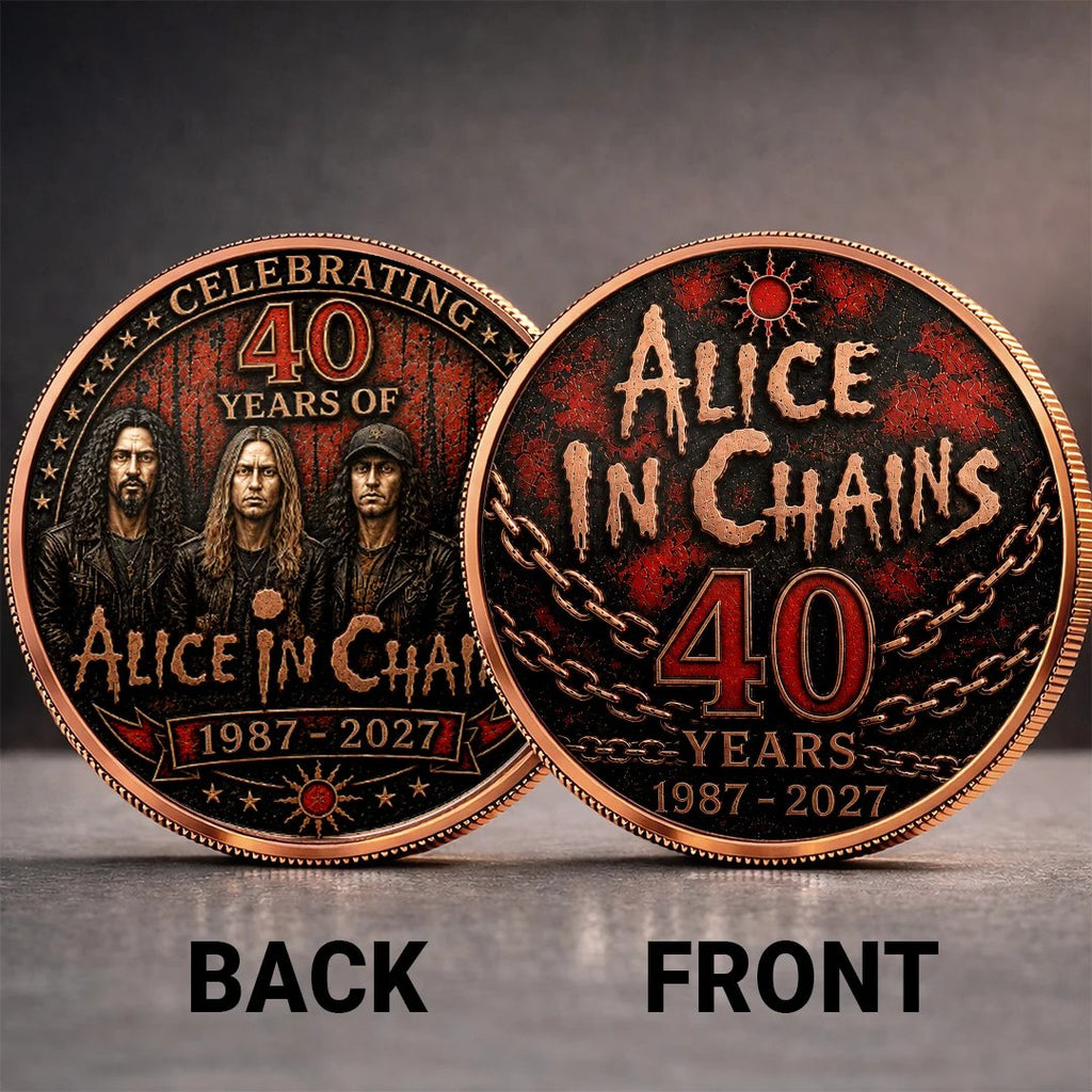 Alice In Chains 40th Anniversary Commemorative Coin – TANTN25027