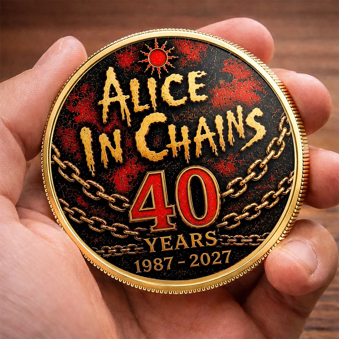 Alice In Chains 40th Anniversary Commemorative Coin – TANTN25027