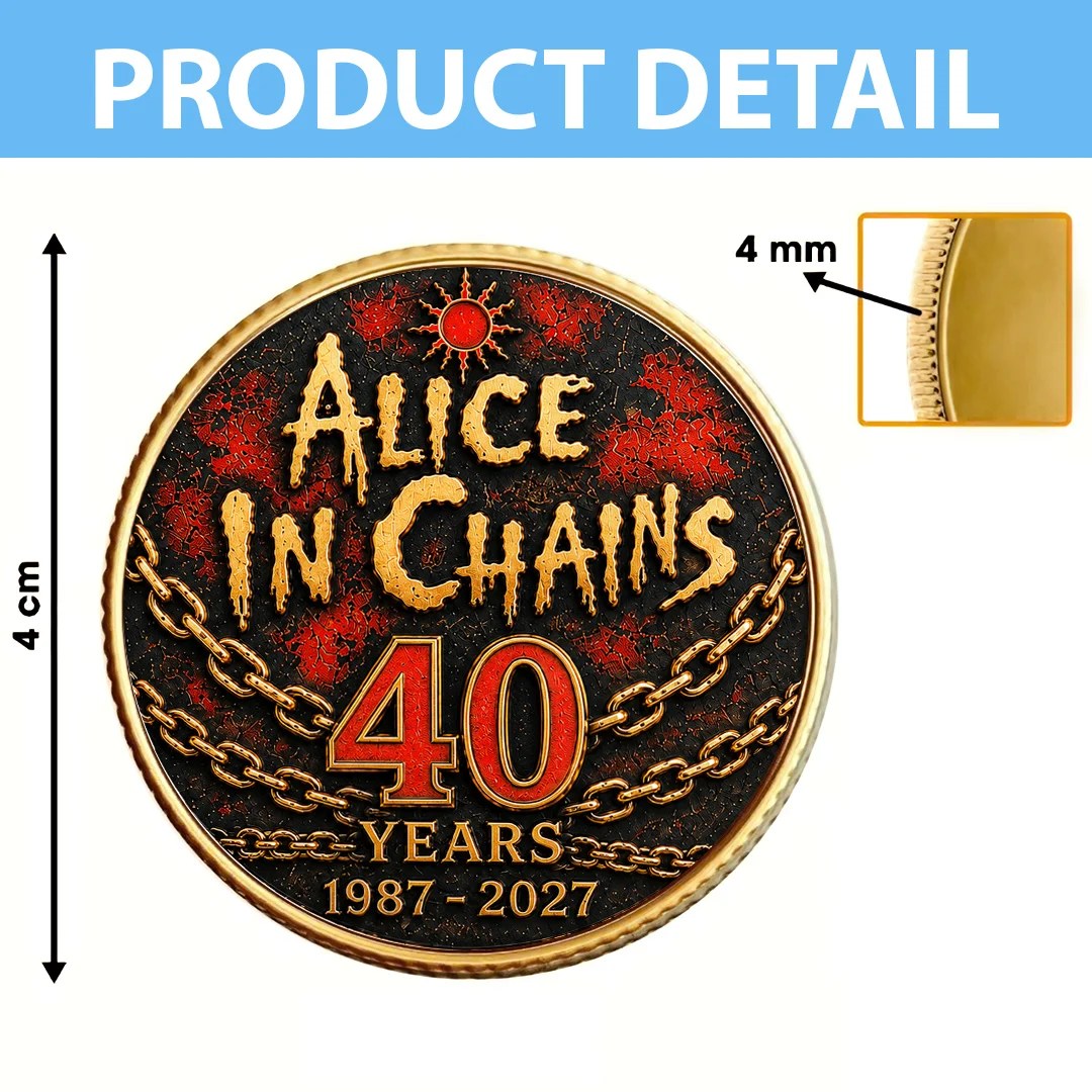 Alice In Chains 40th Anniversary Commemorative Coin – TANTN25027