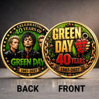 Green Day 40th Anniversary Commemorative Coin – TANTN25030