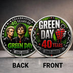 Green Day 40th Anniversary Commemorative Coin – TANTN25030