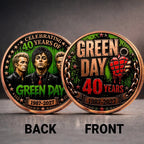 Green Day 40th Anniversary Commemorative Coin – TANTN25030