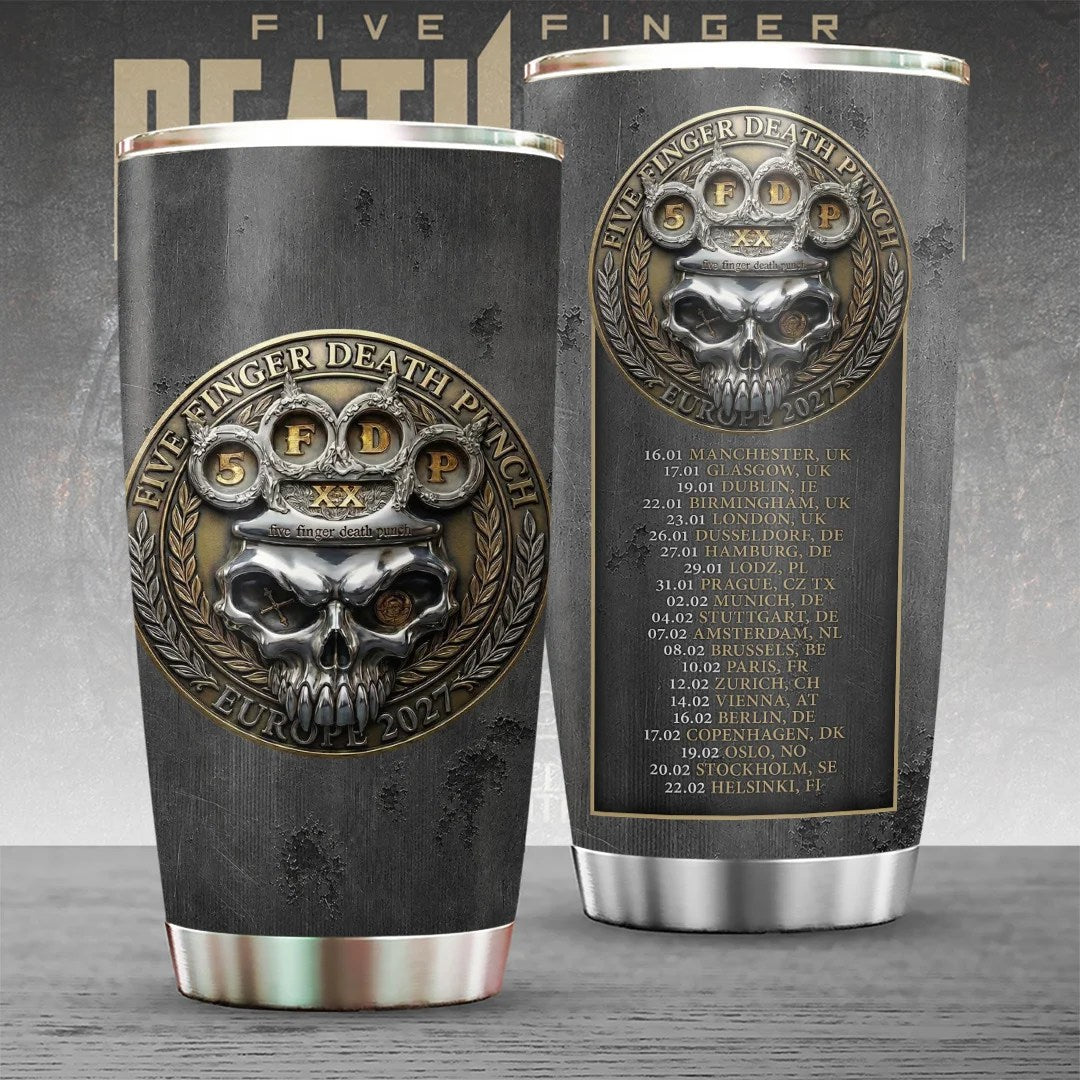 Five Finger Death Punch Tour 2027 Tumbler Cup – TANTN25053