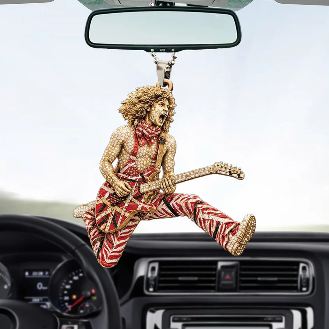 Van Halen Custom shape 2-sided Acrylic Car Ornament – TANTN25151