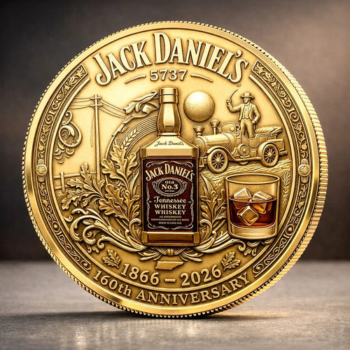 Jack Daniel's 160th Anniversary Commemorative Coin – TANTN25267