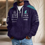 Mercedes AMG Petronas F1 Team Vanda Bloom 2026 3D Unisex Waffle Hoodie – TANTN25290