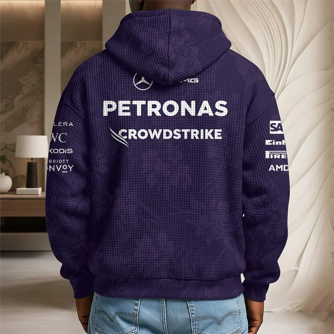 Mercedes AMG Petronas F1 Team Vanda Bloom 2026 3D Unisex Waffle Hoodie – TANTN25290
