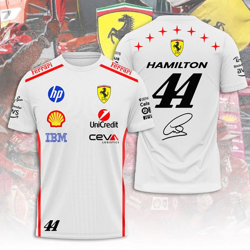 Lewis Hamilton x Scuderia Ferrari Monza Grand Prix 2026 3D Apparel – TANTN25299