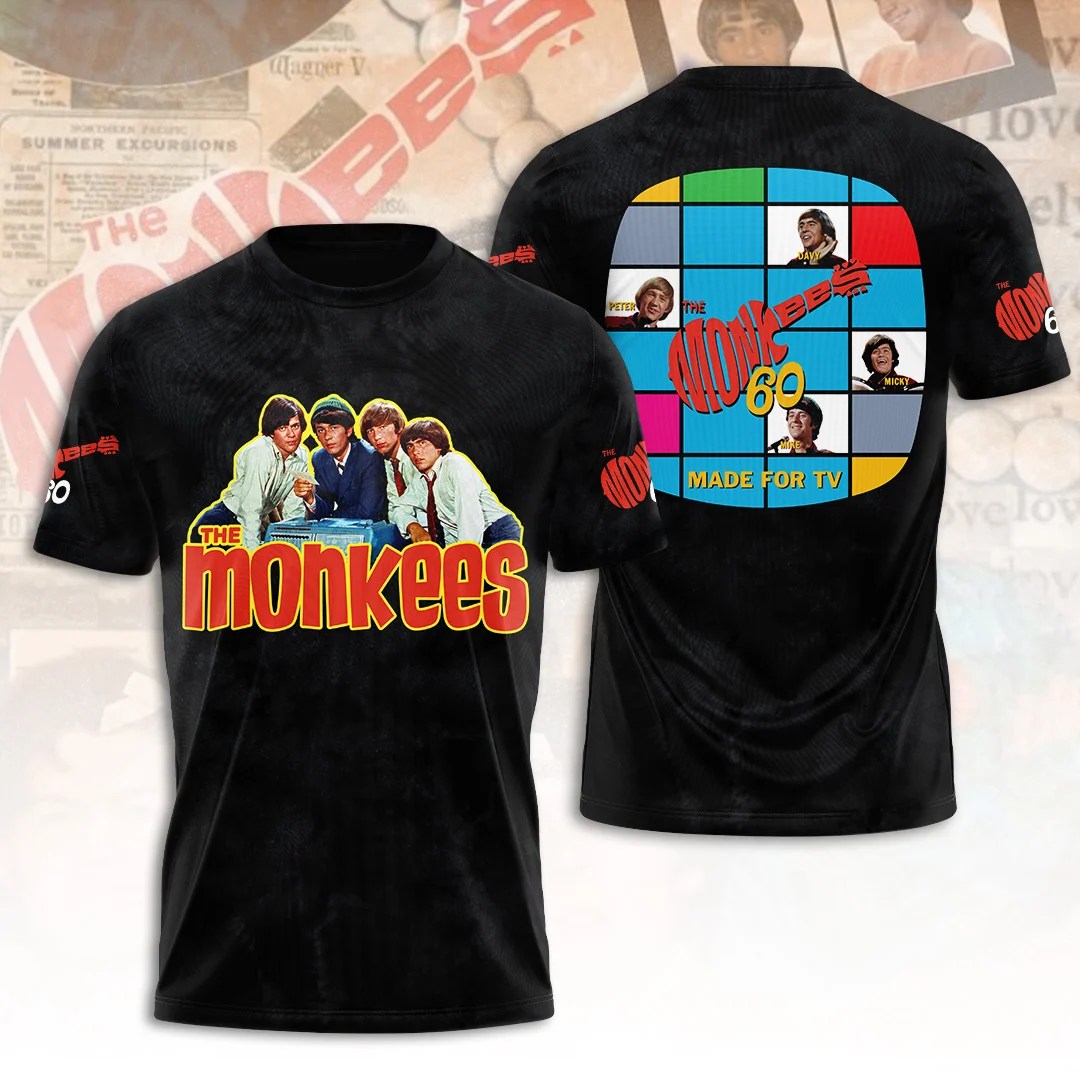 The Monkees 60th Anniversary 3D Apparel – TANTN25509