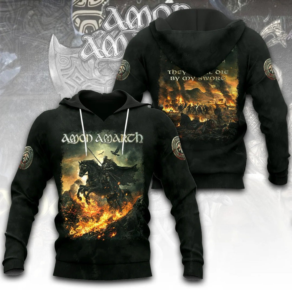 Amon Amarth Eight Legs of Thunder 3D Apparel – TANTN25512