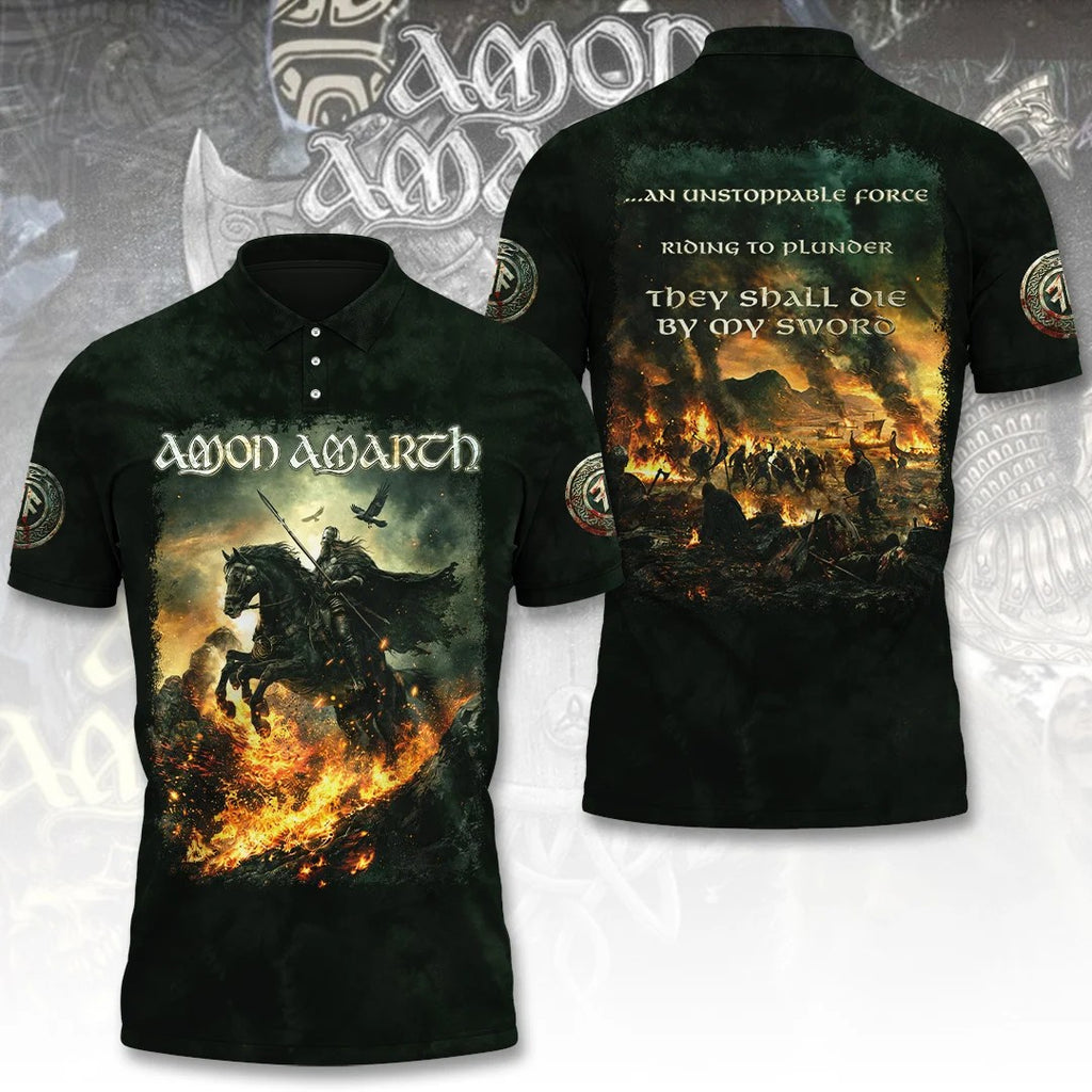 Amon Amarth Eight Legs of Thunder 3D Apparel – TANTN25512