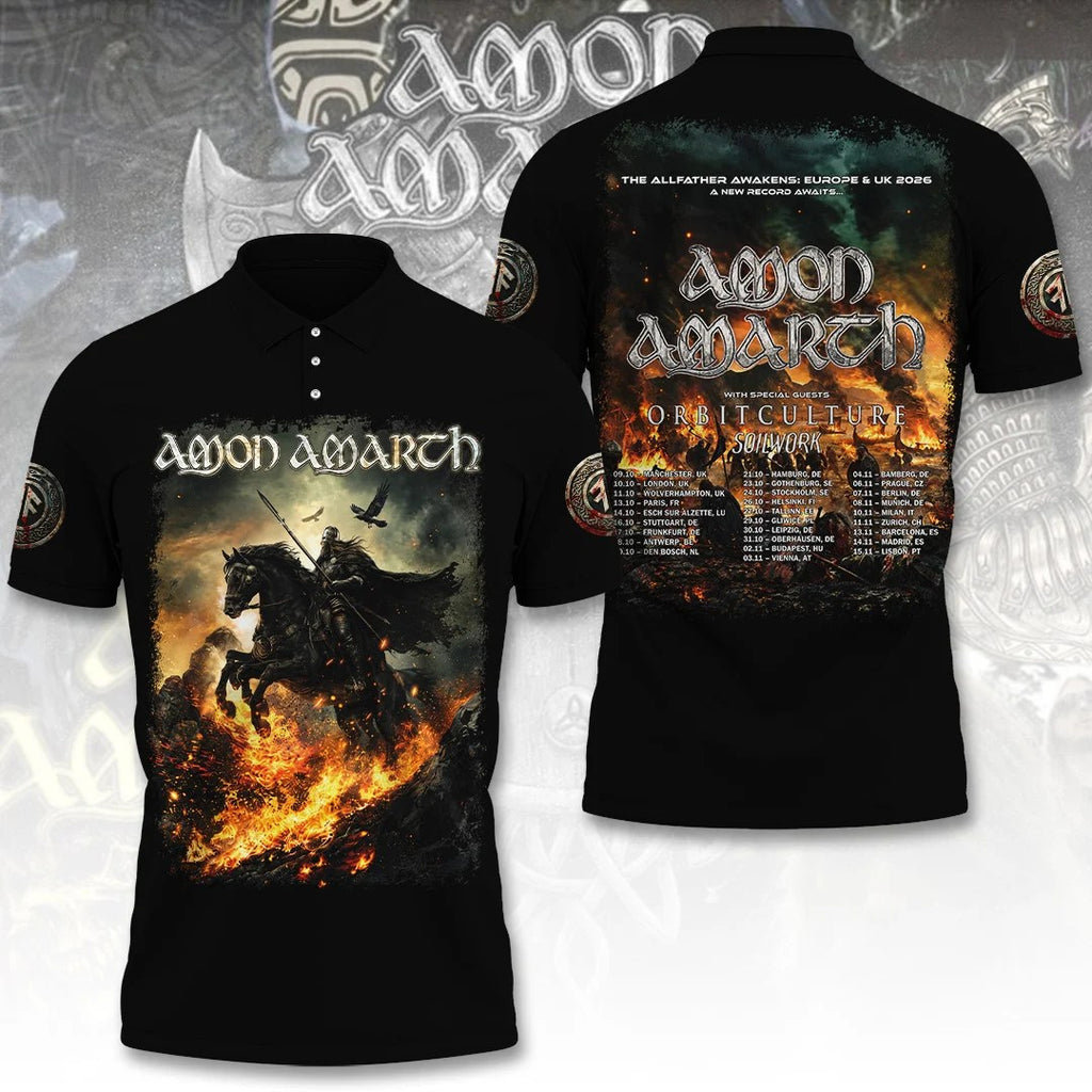 Amon Amarth Eight Legs of Thunder 3D Apparel – TANTN25513
