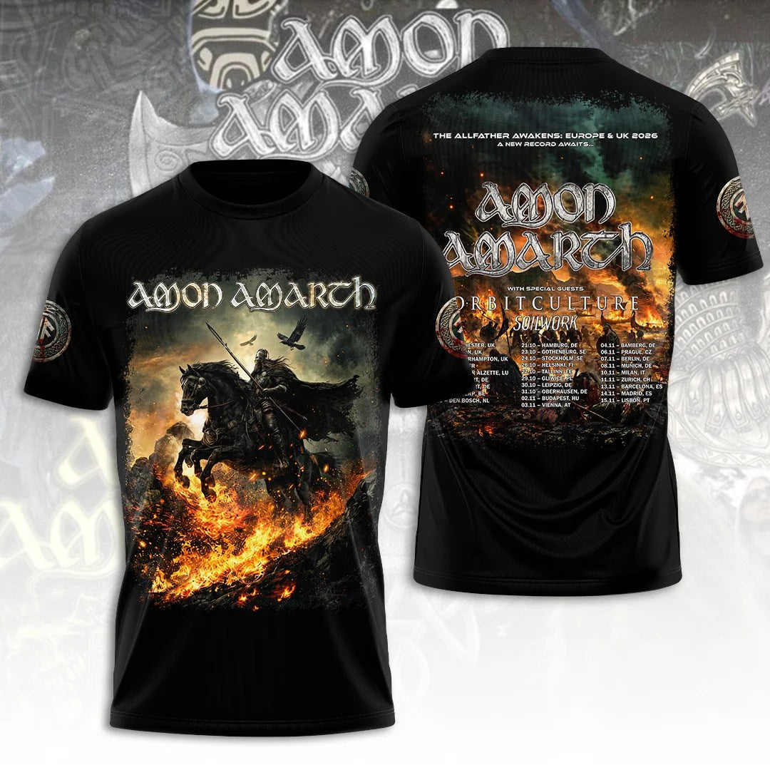 Amon Amarth Eight Legs of Thunder 3D Apparel – TANTN25513