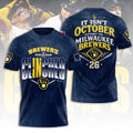 Milwaukee Brewers 2026 NL Central Division Champions 3D Apparel – TANTN25614