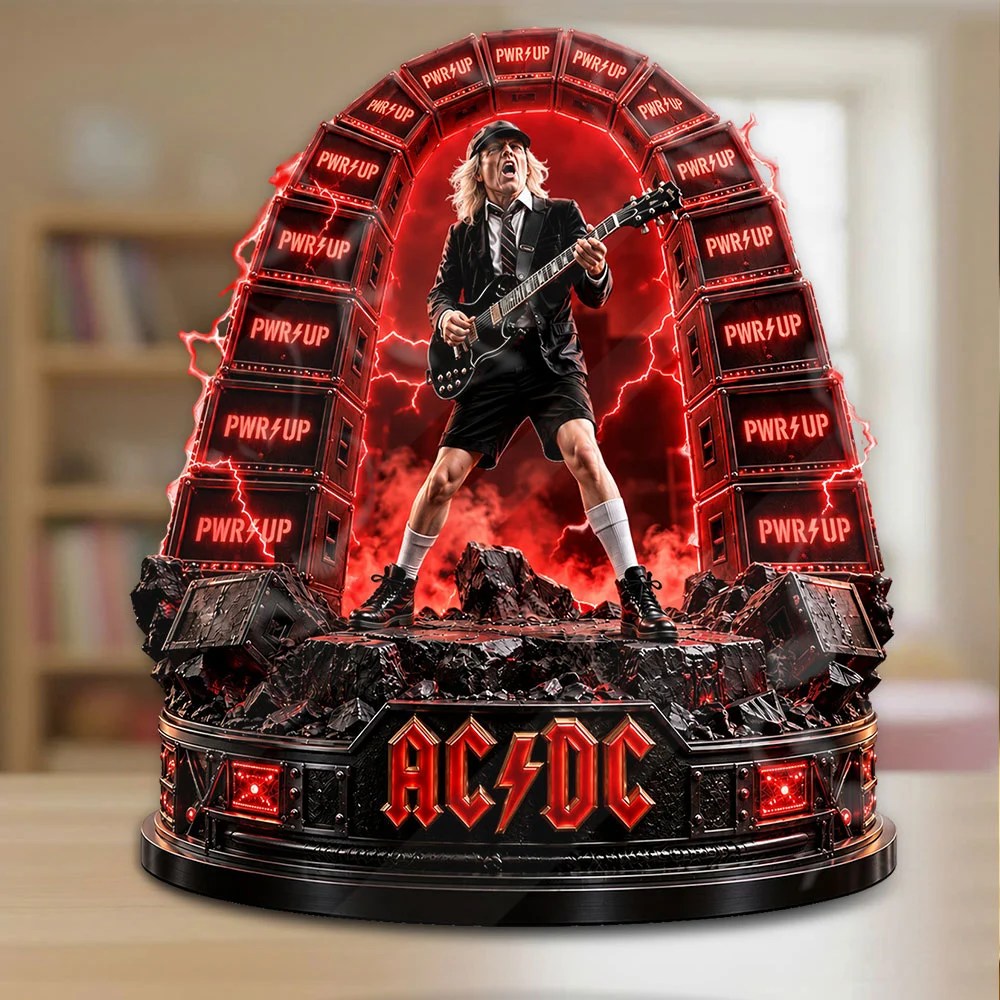 AC/DC PWR UP Tour Custom Shape Acrylic Plaque – TANTN25792