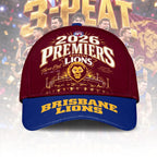 Brisbane Lions 2026 AFL Premiers Classic Cap – TANTN25878