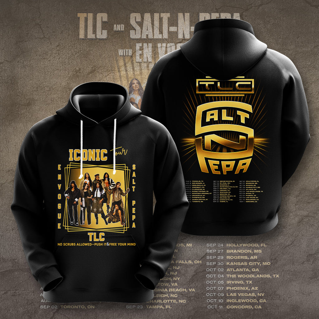 TLC, Salt-N-Pepa and En Vogue 2026 It's Iconic Tour 3D Apparel – GNE6247