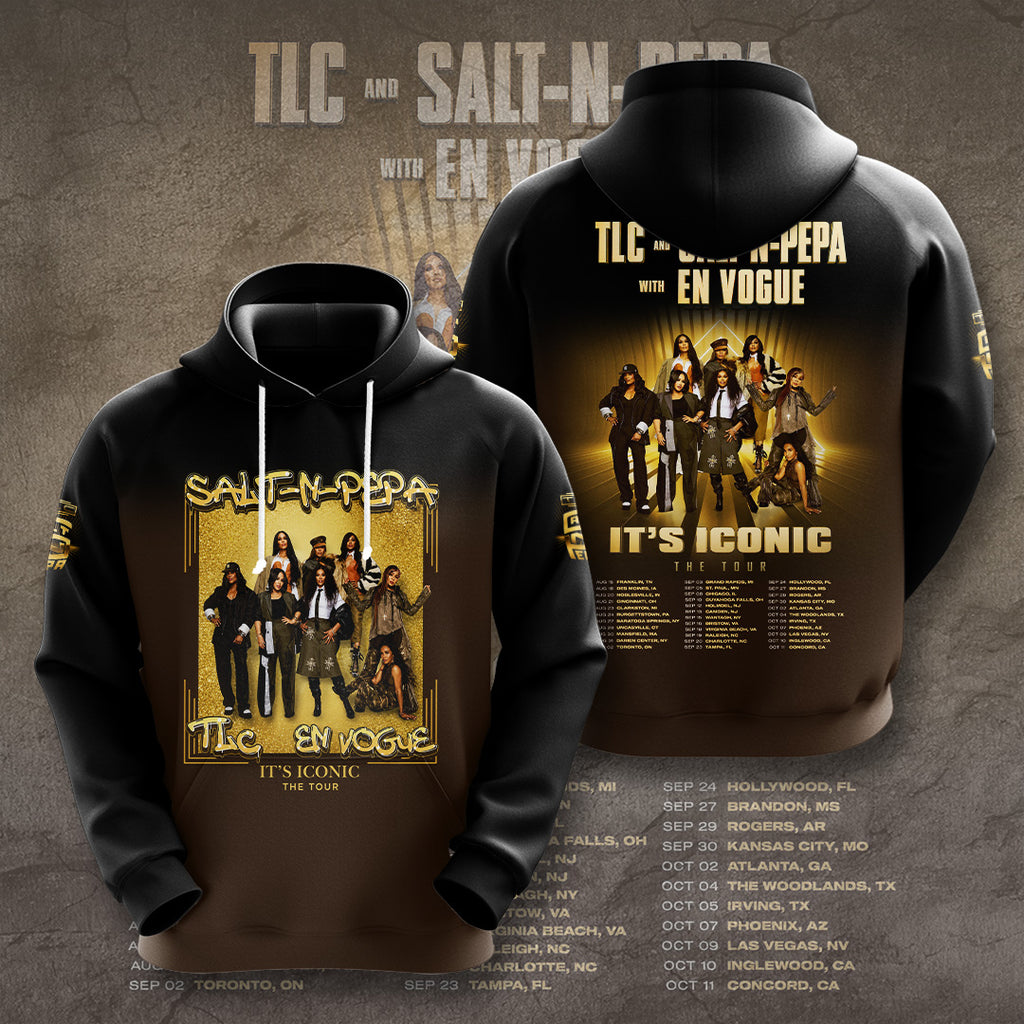 TLC, Salt-N-Pepa and En Vogue 2026 It's Iconic Tour 3D Apparel – GNE6248