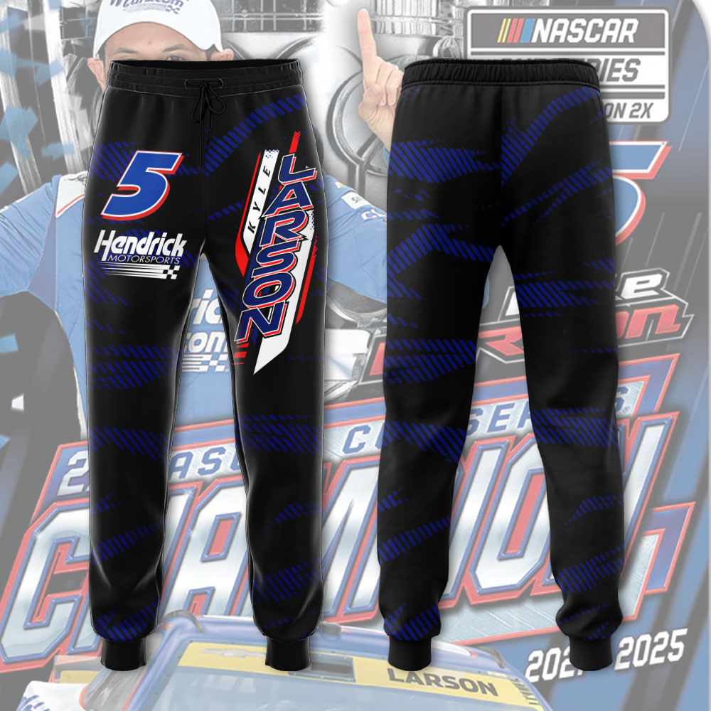 Kyle Larson Nascar Cup Series Champion 3D Apparel – TMTHU2027
