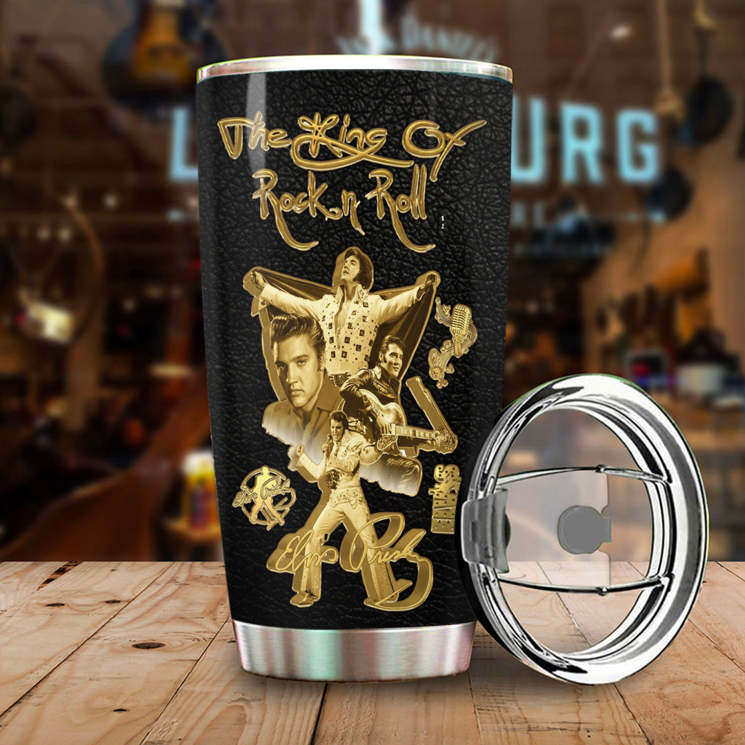 Personalized Elvis Presley Tumbler Cup – TMTHU3095