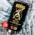 Personalized Elvis Presley Tumbler Cup – TMTHU3095