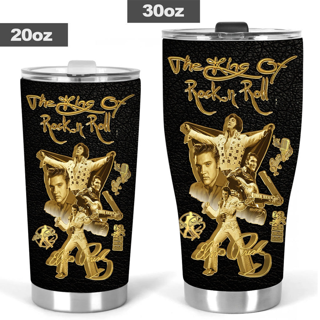 Personalized Elvis Presley Tumbler Cup – TMTHU3095