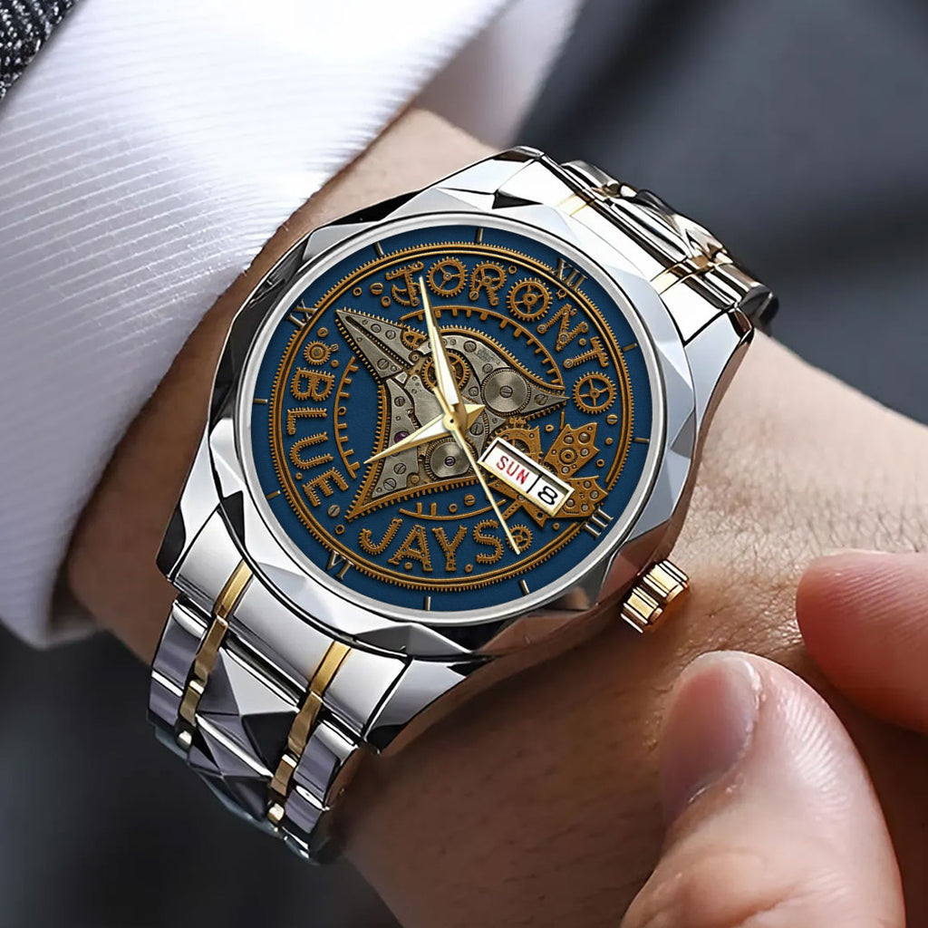 Toronto Blue Jays Alloy Luxury Quartz Watch – TMTHU1661