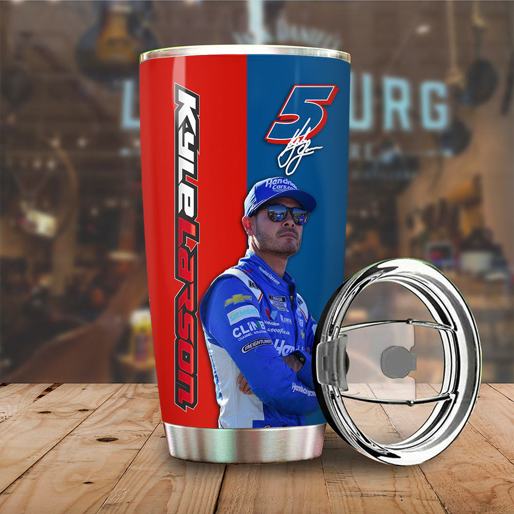 Kyle Larson 2025 NASCAR Cup Series Champions Tumbler Cup – TMTHU2014