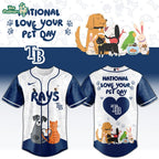 Tampa Bay Rays National Love Your Pet Day 2026 Collector’s Edition Jersey