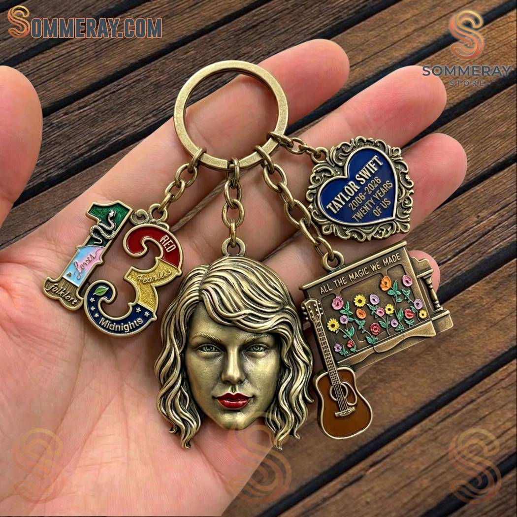 Taylor Swift 2006-2026 Twenty Years Of Us Keychain