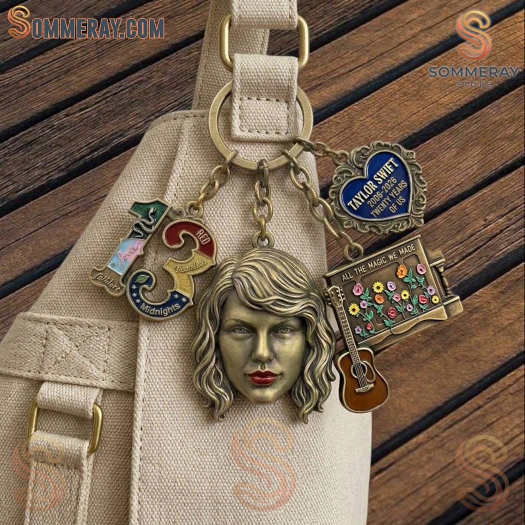 Taylor Swift 2006-2026 Twenty Years Of Us Keychain