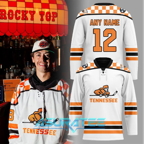 Tennessee Ice Hockey Chuck-A-Puck 2025 Special Hockey Jersey