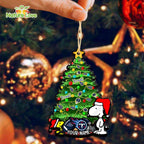 Tennessee Titans Custom Snoopy Peanuts Christmas Ornament Xmas Tree Decoration