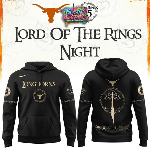 Texas Longhorns x The Lord Of The Rings 25 Years Limited Edition Hoodie