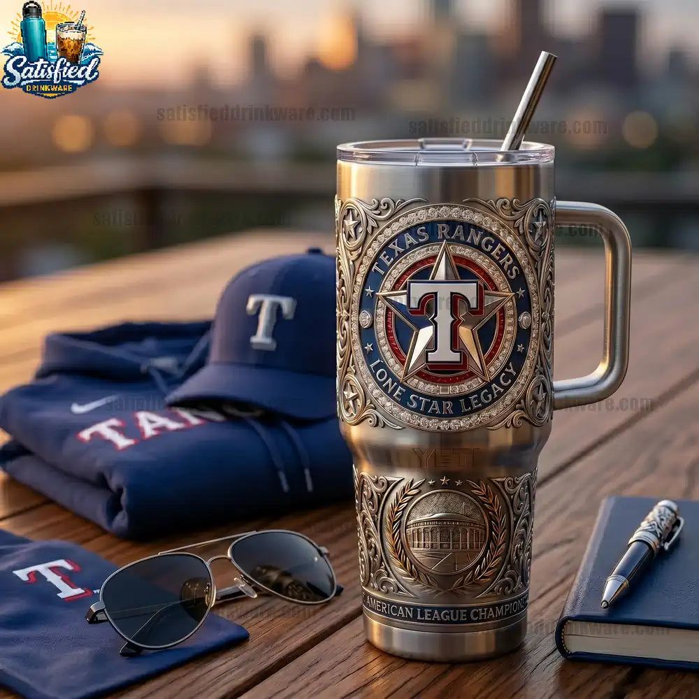 Texas Rangers Limited Edition With Handle Tumbler