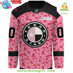 Breast Cancer Awareness Texas Stars Hockey Jersey 2026