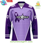 2026 Texas Stars Hockey Jersey Fighting Cancer