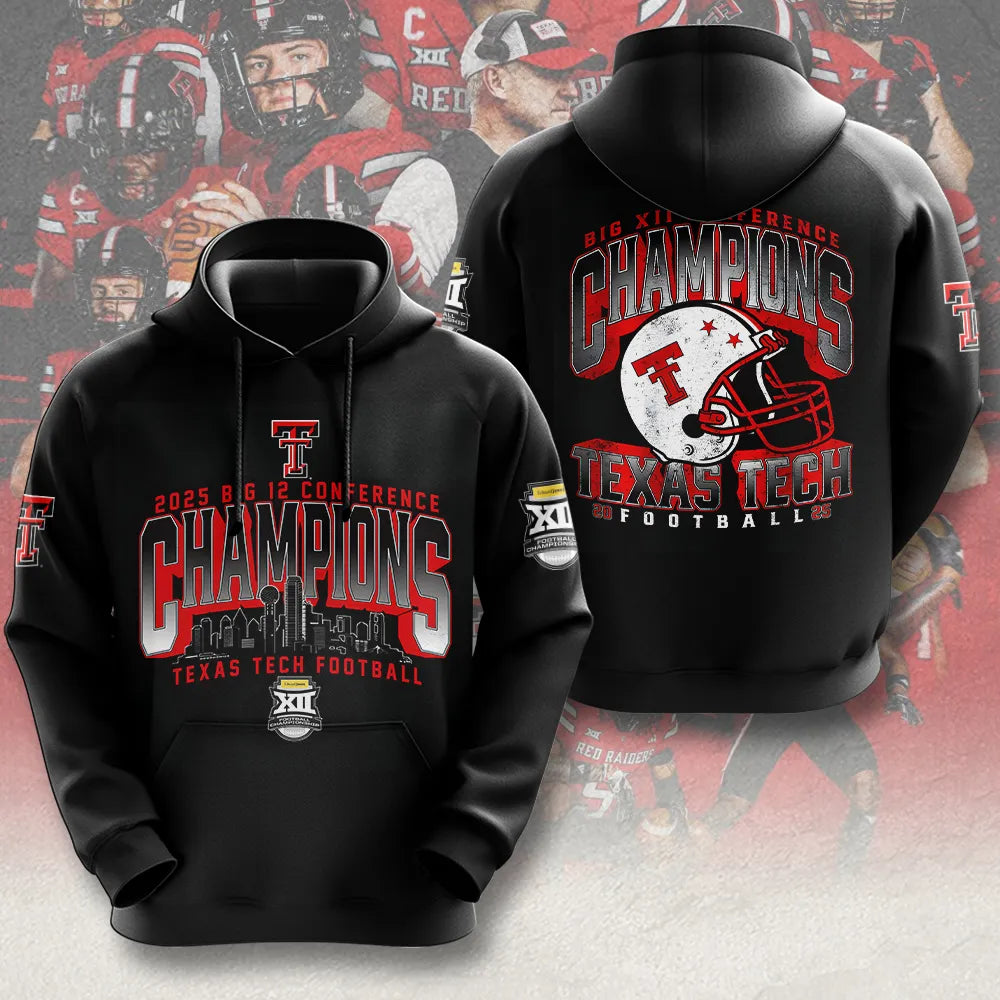 Texas Tech Red Raiders Football 3D Apparel – MAITM14040