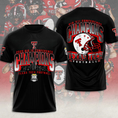 Texas Tech Red Raiders Football 3D Apparel – MAITM14040
