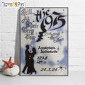 The 1975 March 2024 Afas Live Amsterdam Netherlands Wall Art Poster Canvas